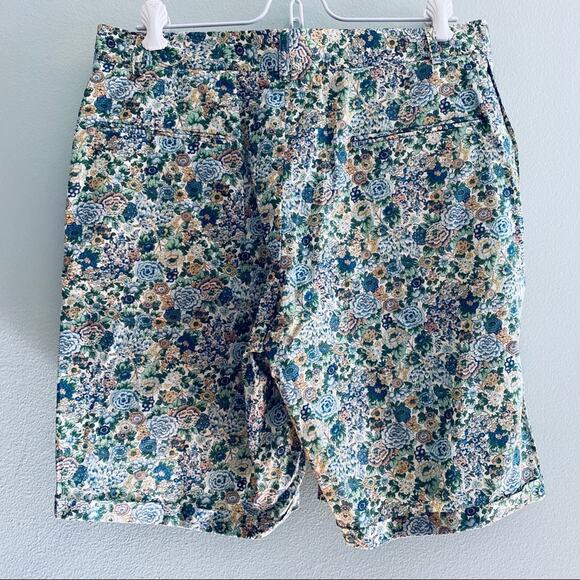 Vintage Jack Henry green floral Bermuda shorts - Picture 3 of 9